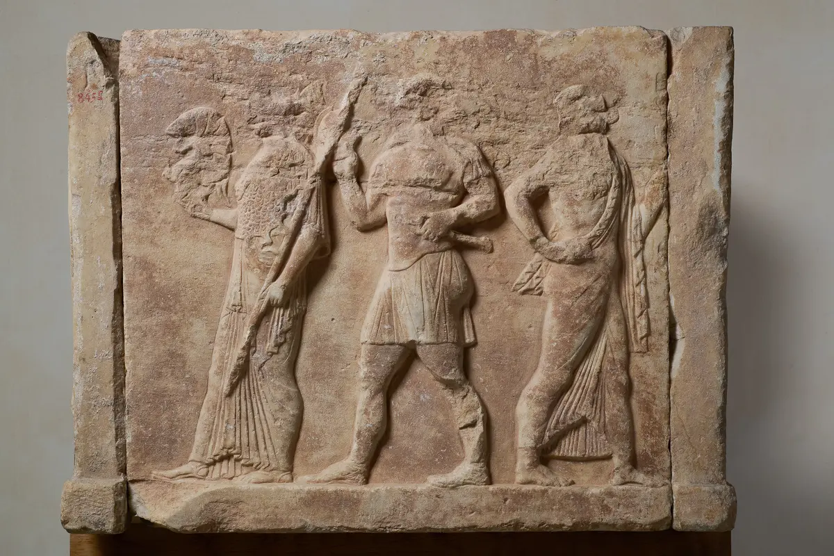Archaistisches Relief für Kaiser Augustus