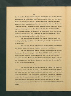 Dienstvorschrift für das Kunsthistorische Museum in Wien