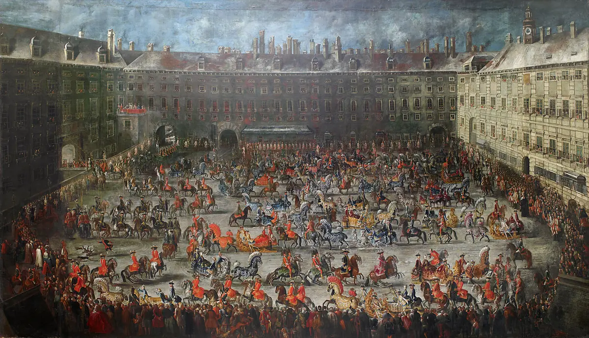 Kaiserliche Schlittenfahrt am 7. Februar 1765