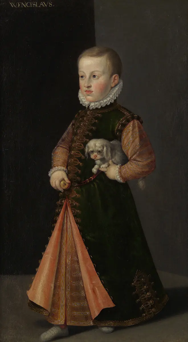 Erzherzog Wenzel (1561-1578), Sohn von Maximilian II.