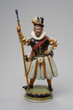 Landsknecht als Scherzgefäß