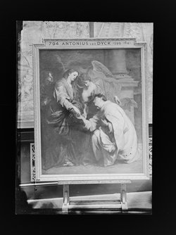 Mystische Verlobung des heiligen Hermann Joseph mit Maria