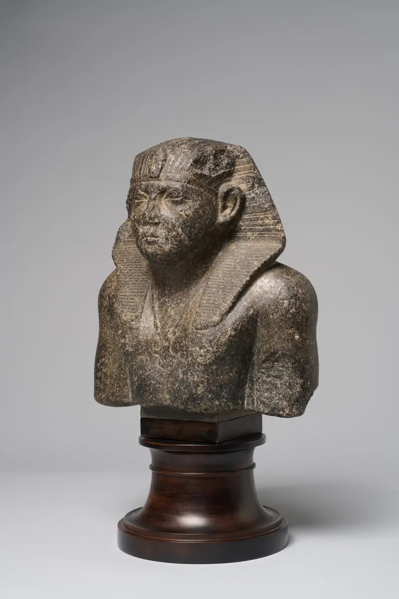 Oberteil einer Königsstatue (Sesostris II.?)