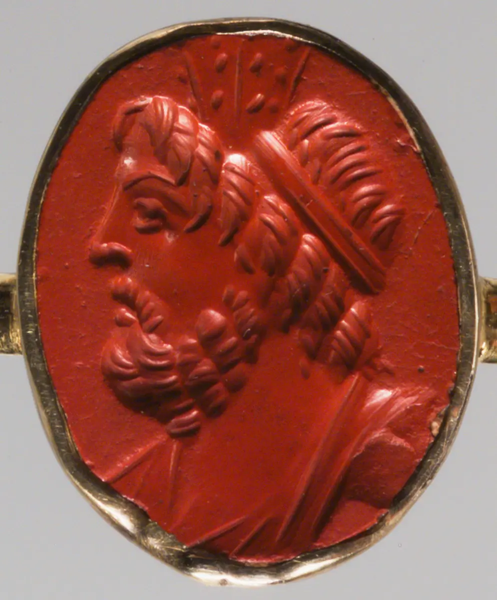 Büste des Serapis