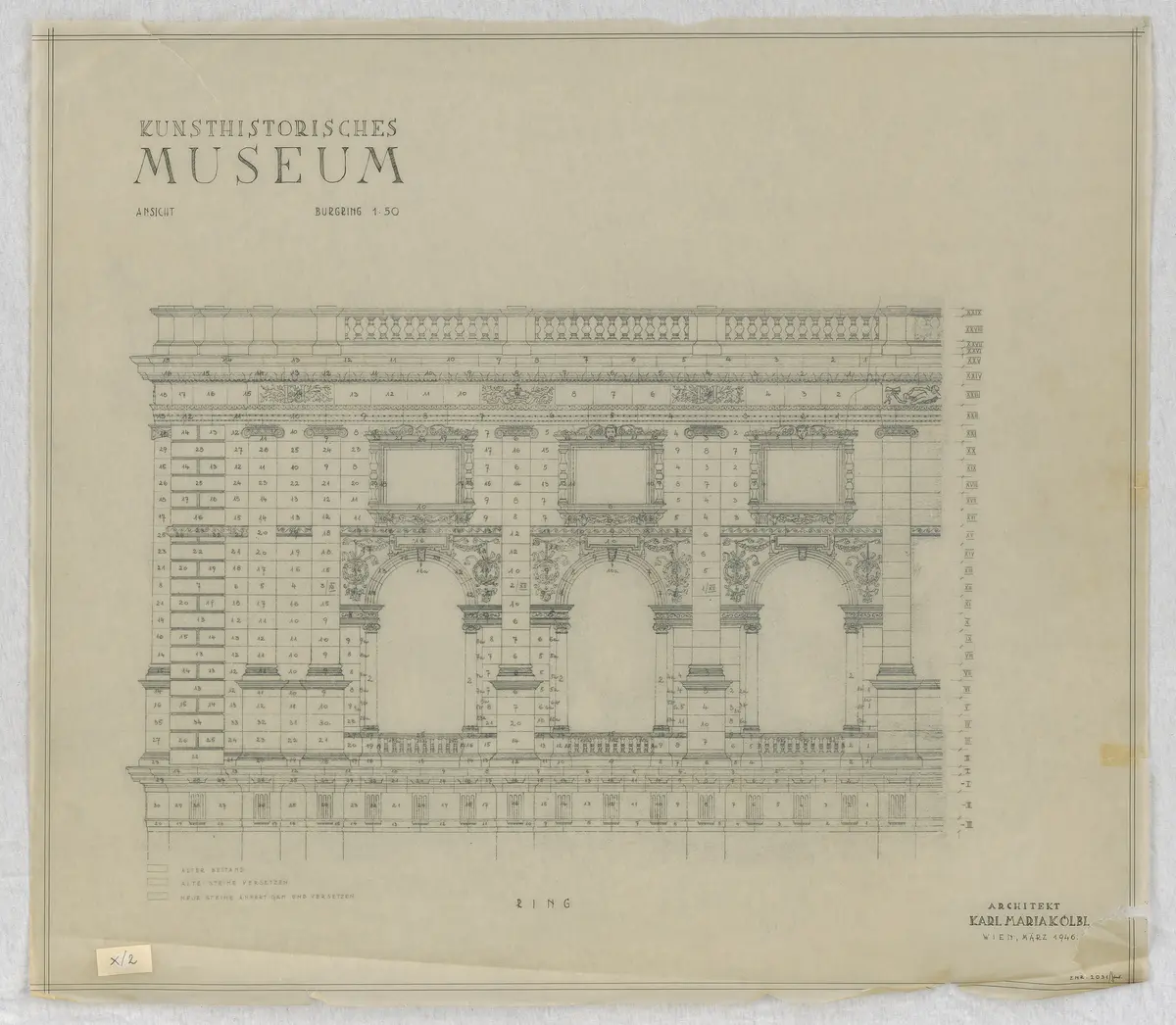 Kunsthistorisches Museum. Ansicht