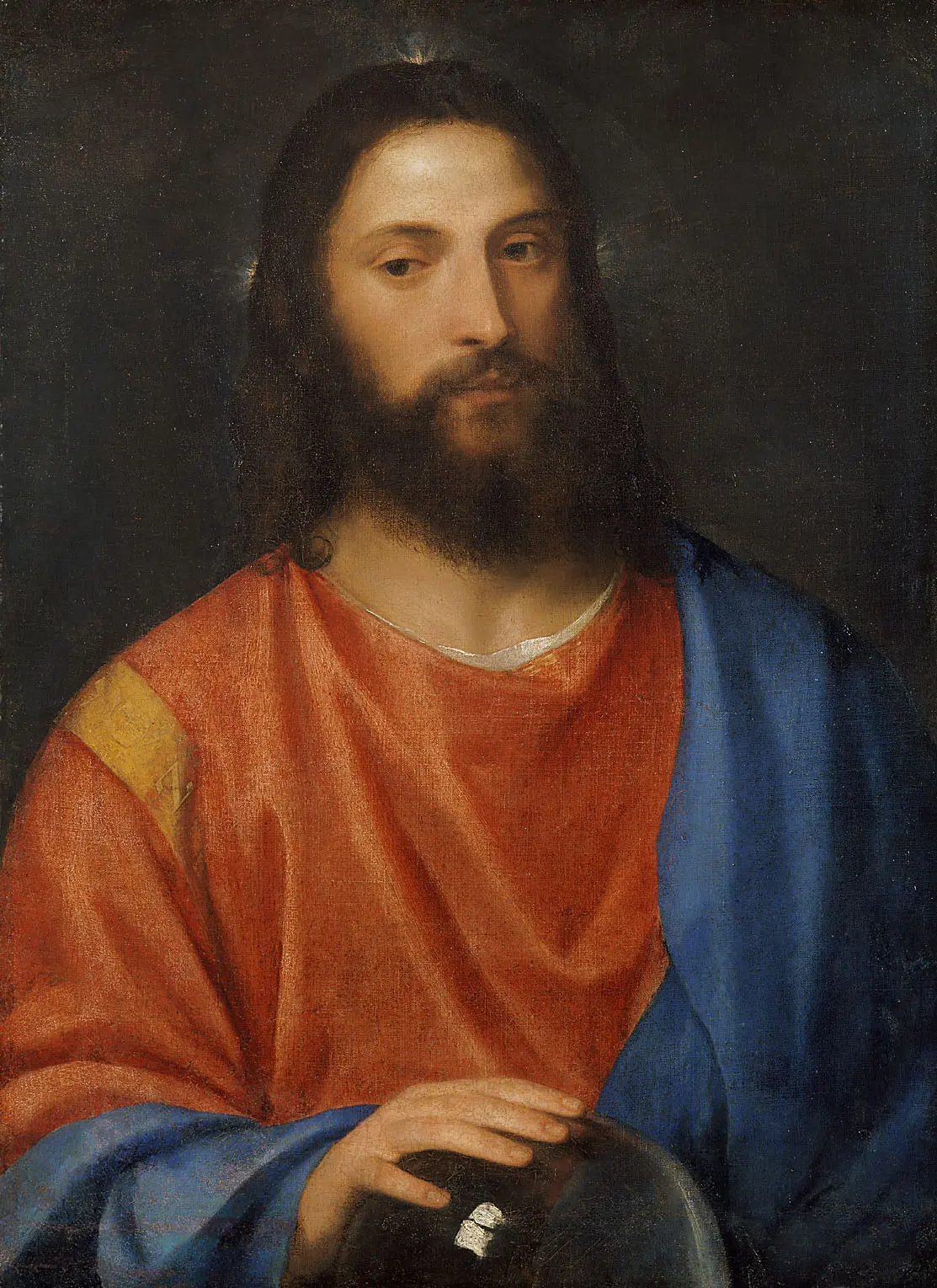 Christus mit der Weltkugel