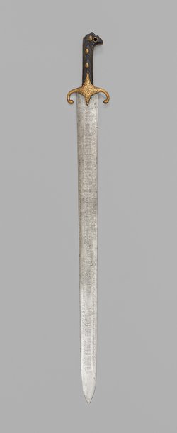 Schwert mit Kalenderklinge