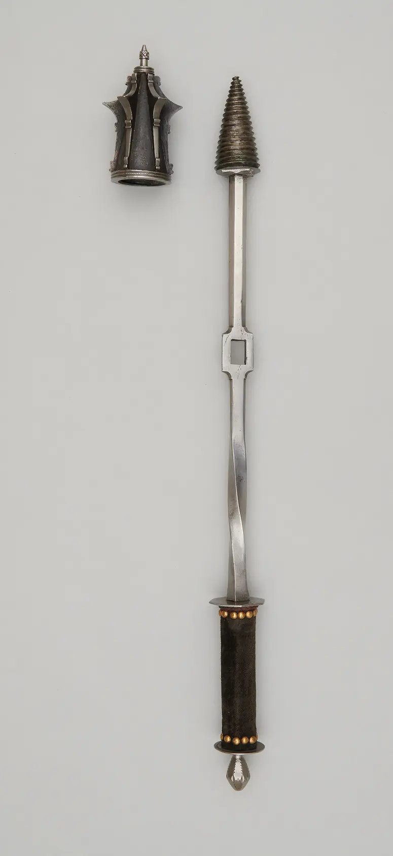 Streitkolben mit integrierter Brechschraube