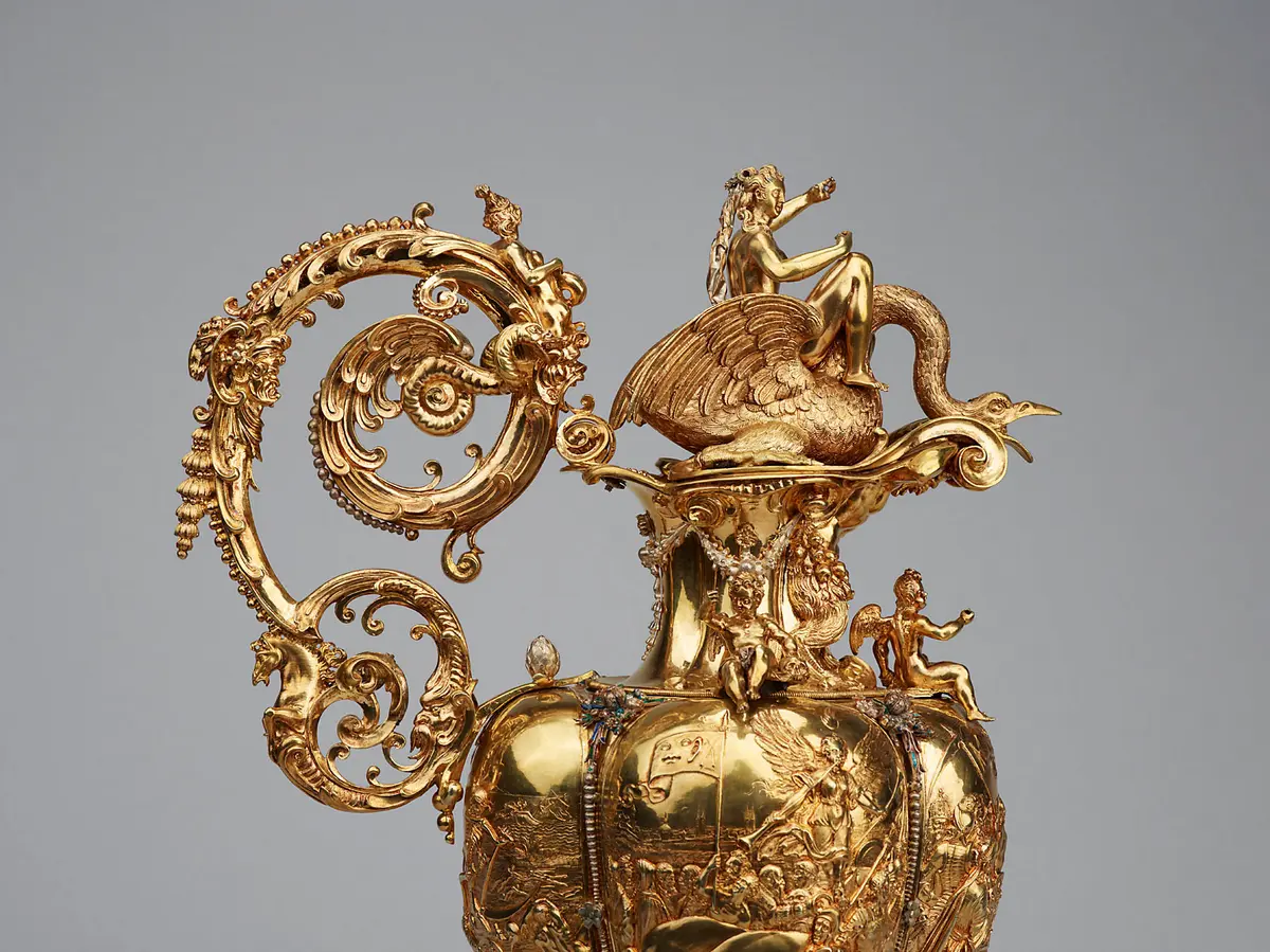 Krug der sogenannten Trionfi-Garnitur