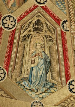 Marienmantel des Meßornats des Ordens vom Goldenen Vlies (Pluviale)