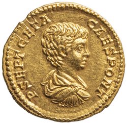 Iulia Domna und Geta (Caesar)