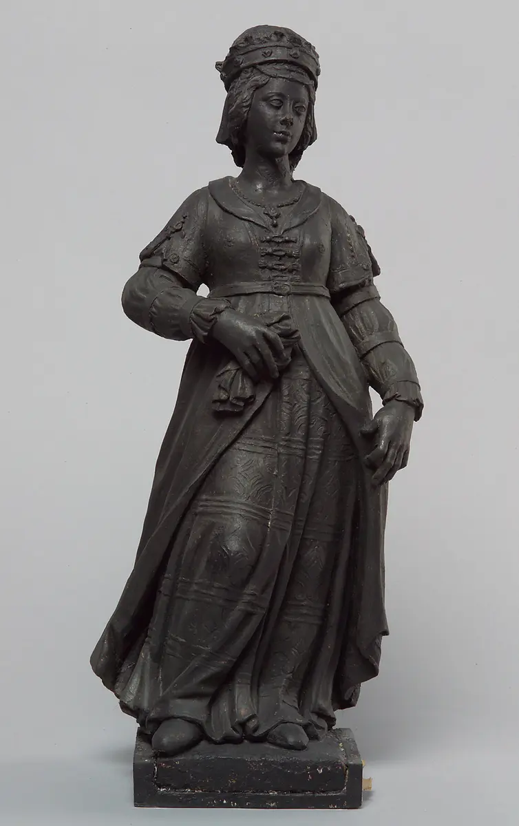 Isabella von Geldern, Statue, Statuette, Terracotta