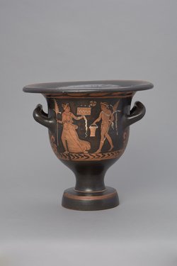 Mänade und Satyr