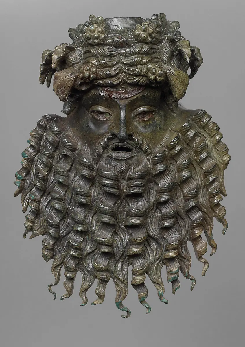 Bacchische Maske