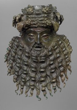 Bacchische Maske