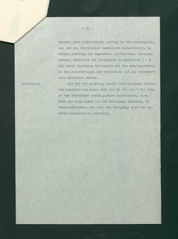 Dienstbestimmungen für das Aufsichtspersonal in den Sammlungen