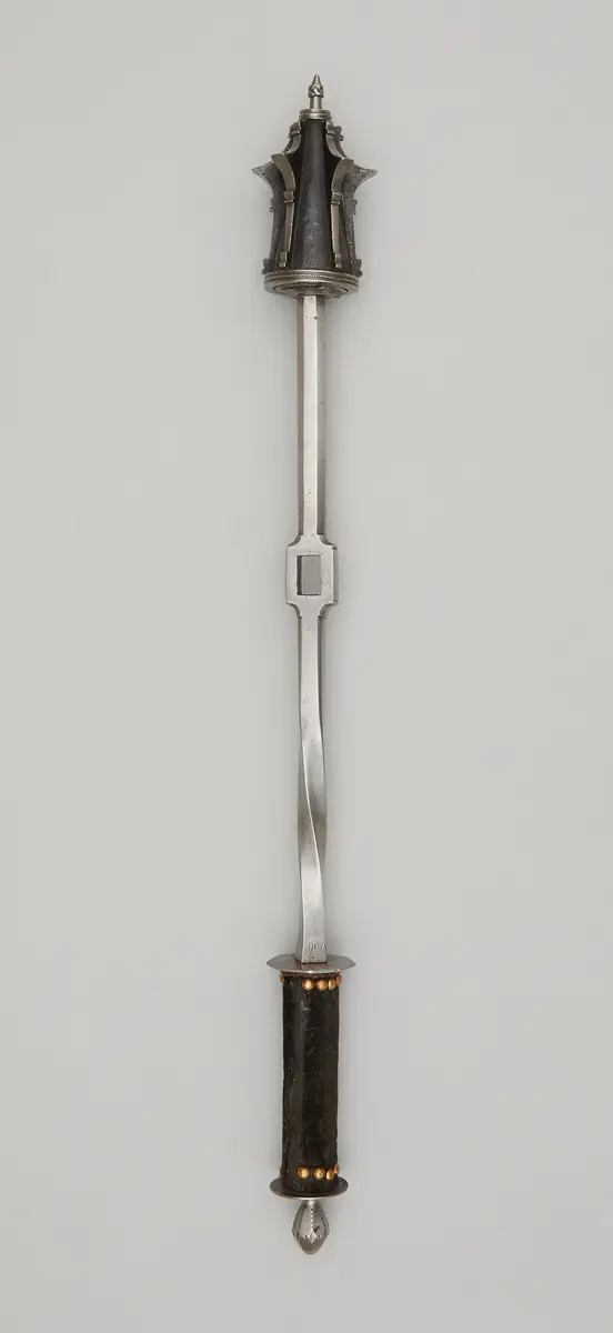 Streitkolben mit integrierter Brechschraube