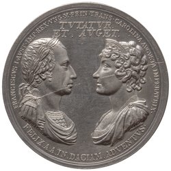 Habsburg: Franz I. und dessen vierte Gemahlin Karoline Auguste von Bayern; Ankunft in Siebenbürgen
