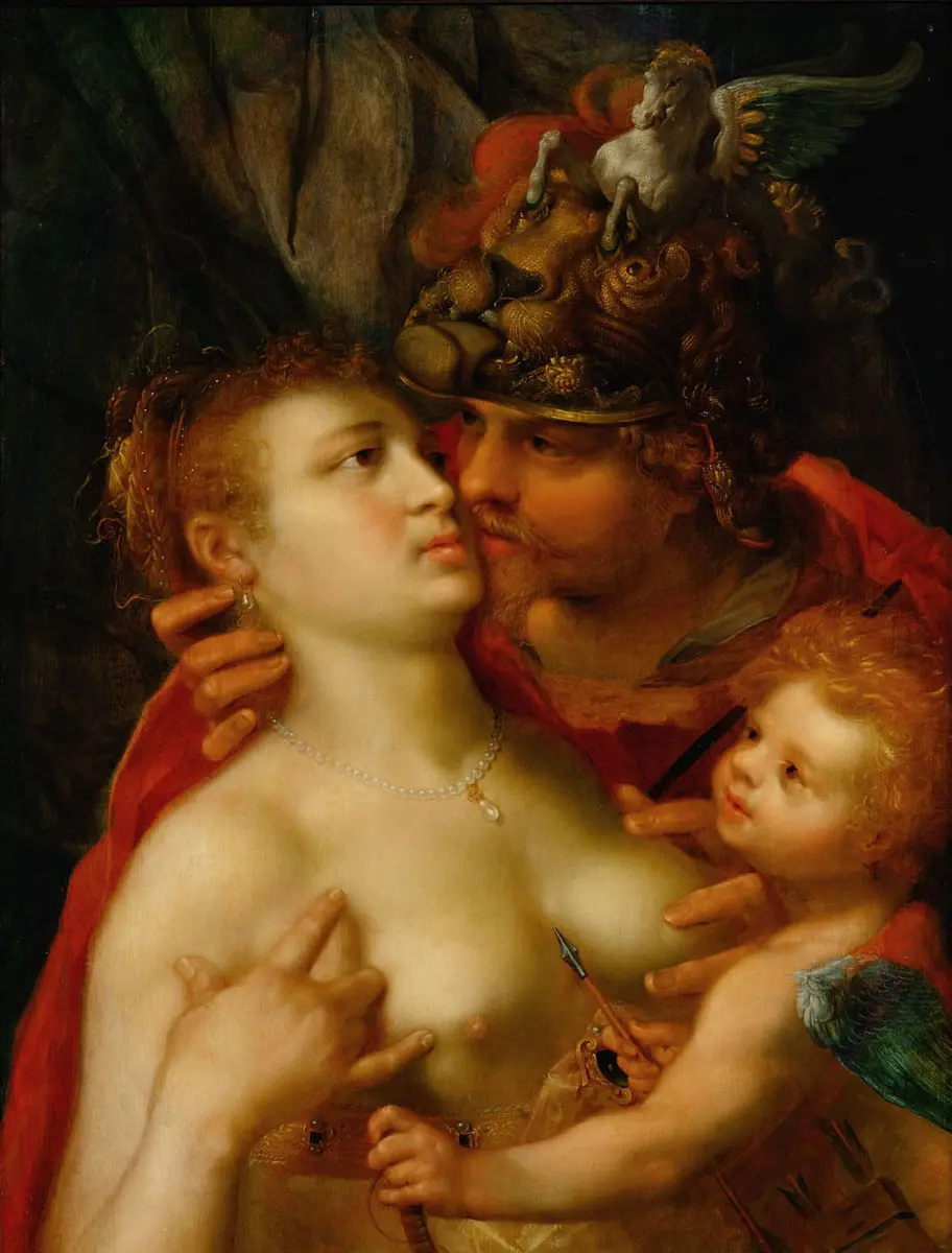 Mars, Venus und Amor