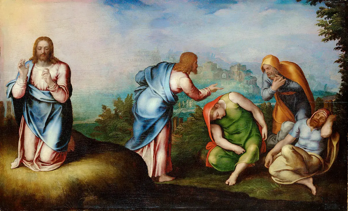 Christus am Ölberg