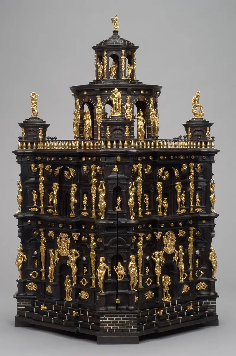 Münzschrank aus dem Besitz Erzherzog Ferdinands II. von Tirol