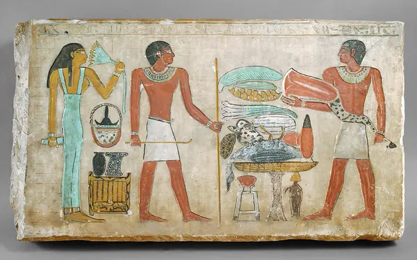 Relief with an offering scene