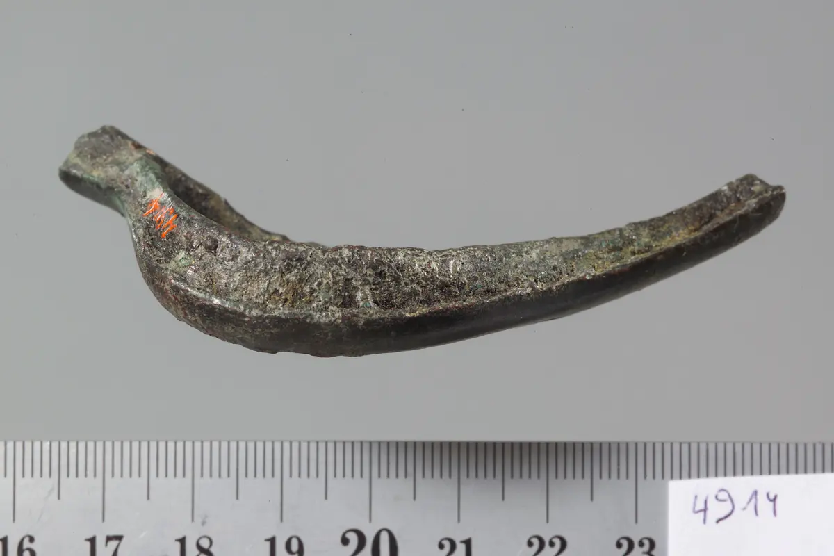 Sargfragment (?): Auge
