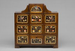 Schmuckkästchen, Kabinettschrank, Pietra-Dura-Kästchen