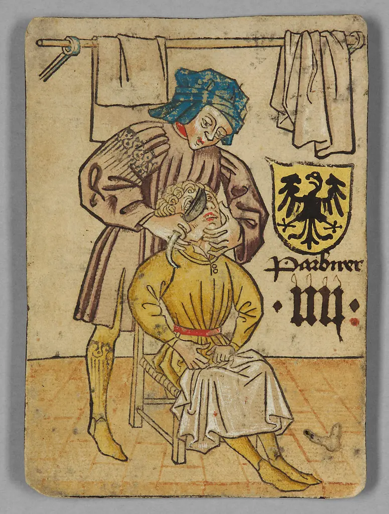 Kartenspiel, sog. Hofämterspiel