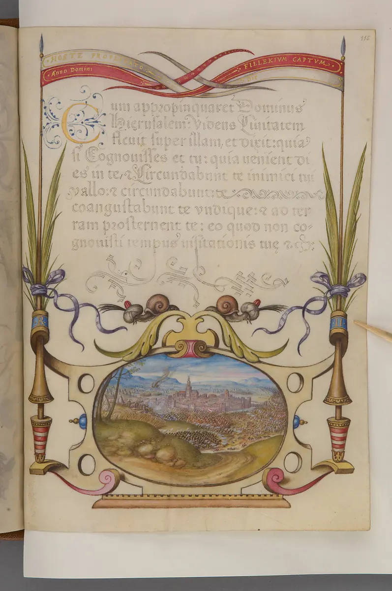 Schriftmusterbuch; 127 Blatt Pergament