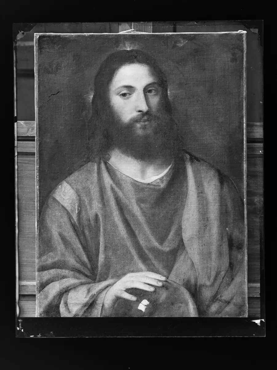 Christus mit der Weltkugel