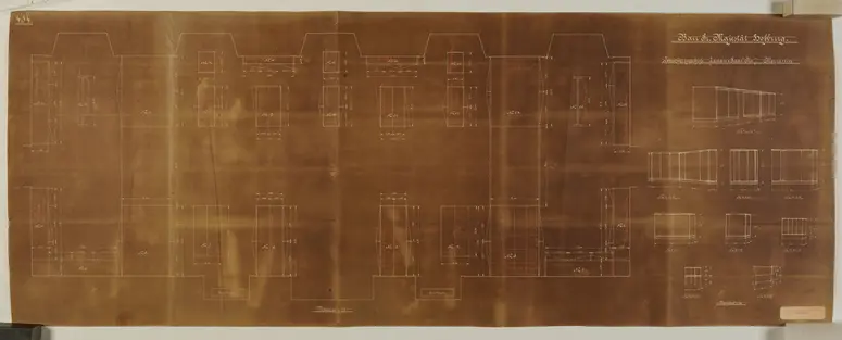 Bau Sr. Majestät Hofburg. Zwischengeschoss. Japan. Saal No. 7. Mezzanin [Weltreisesammlung]