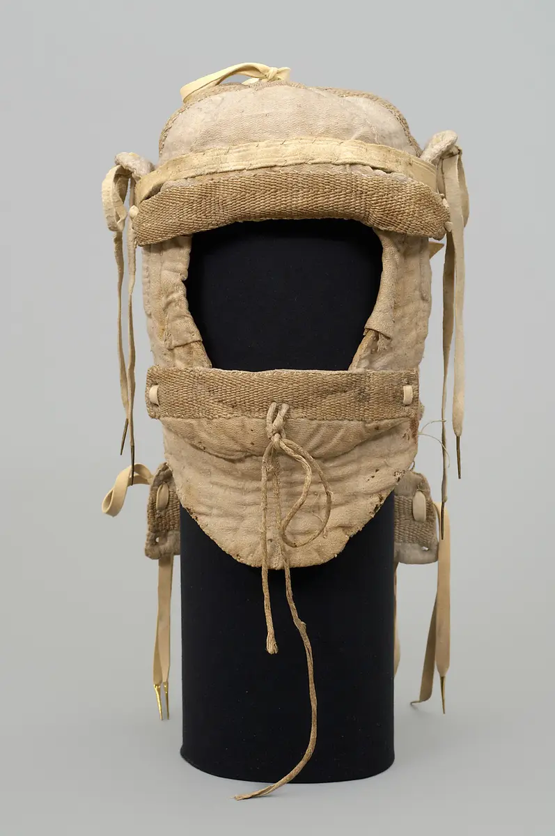 Helmhaube/Innenfutter für einen Stechhelm