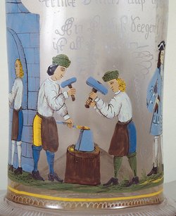 Humpen eines Schmiedemeisters
