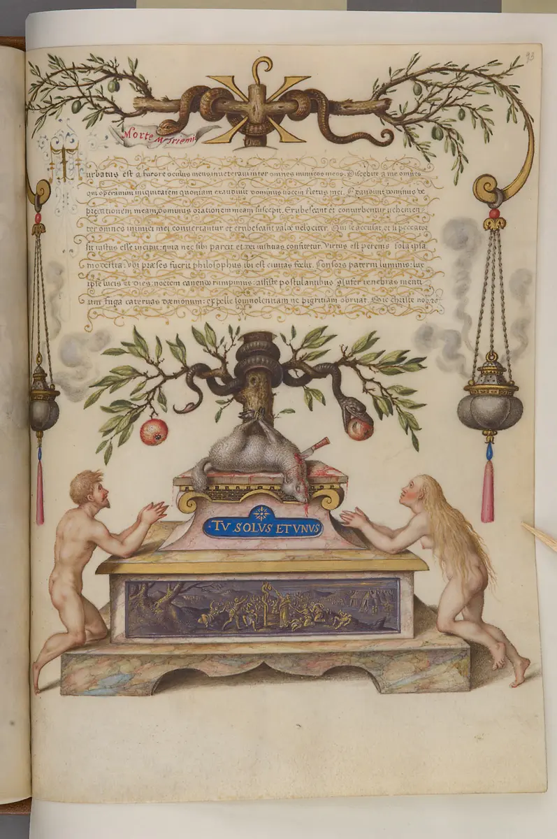 Schriftmusterbuch; 127 Blatt Pergament