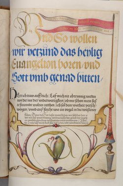 Schriftmusterbuch; 127 Blatt Pergament