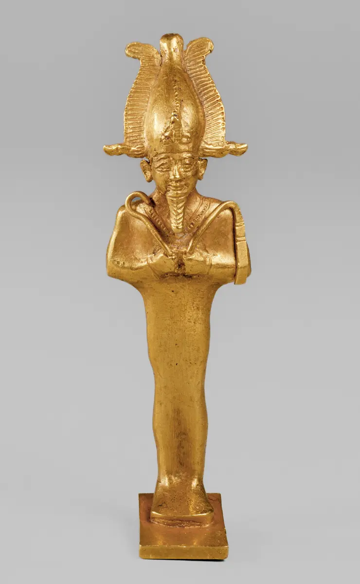 Kleine Figur des Gottes Osiris