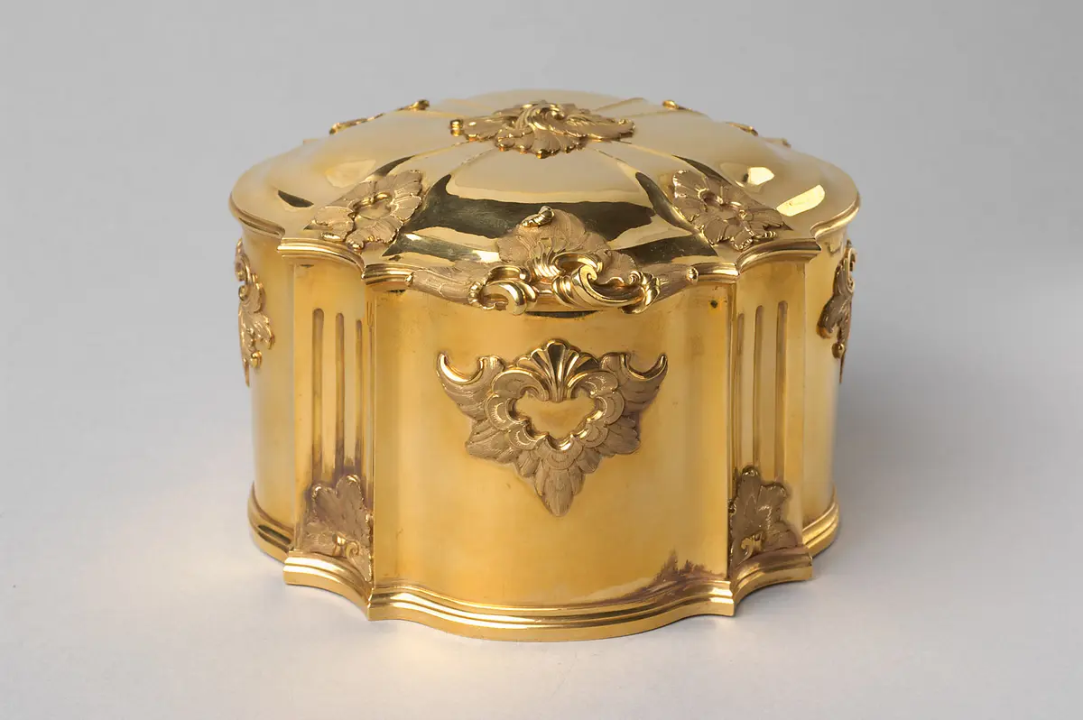 Deckelbüchse der Toilettegarnitur des Kaisers Franz I.