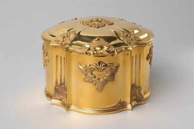 Deckelbüchse der Toilettegarnitur des Kaisers Franz I.