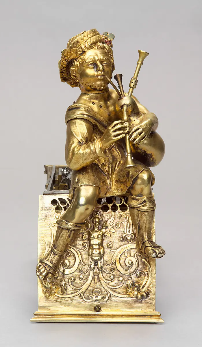 Automat mit Triumph des Bacchus