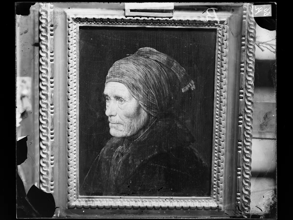 Bildnis einer alten Frau