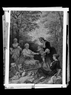 Maria Theresia und die Frau aus dem Volk