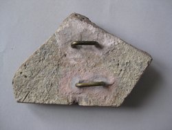 Fragment einer Nillandschaft: Kahnschiffer