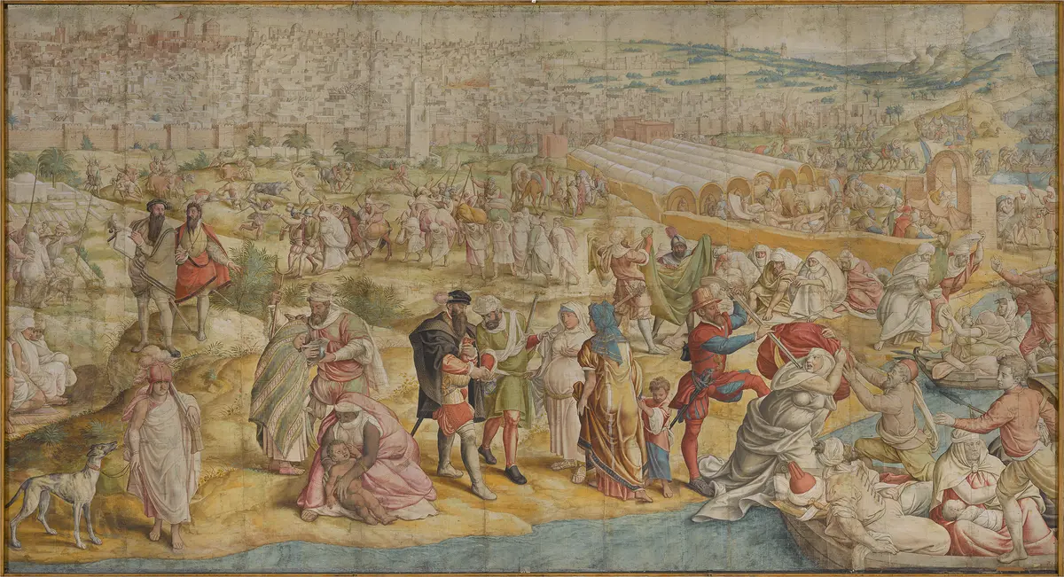 Kriegszug Kaiser Karls V. gegen Tunis (1535): Die Eroberung und Plünderung von Tunis