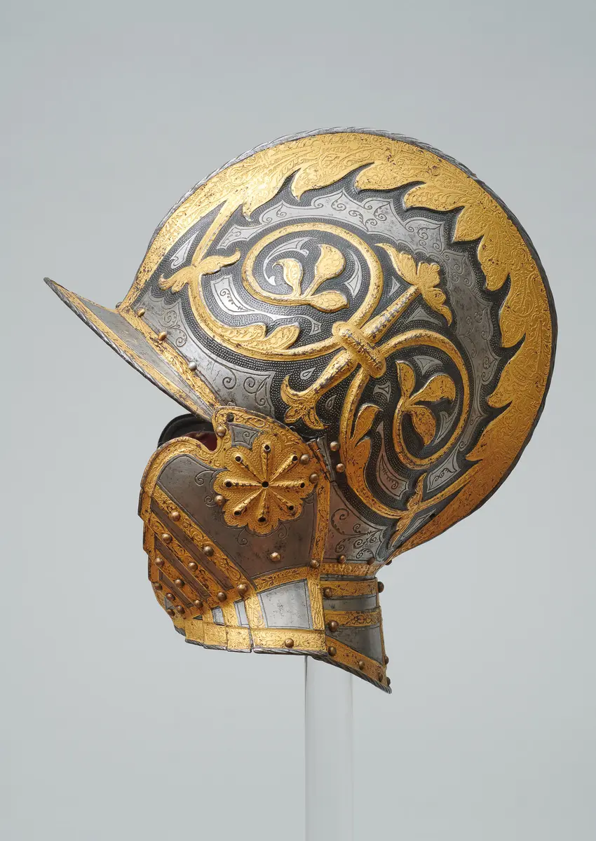 Sturmhaube der Adlergarnitur