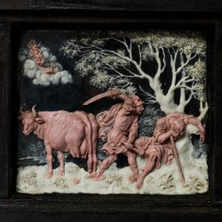 Tafel mit 60 Szenen aus den Metamorphosen des Ovid