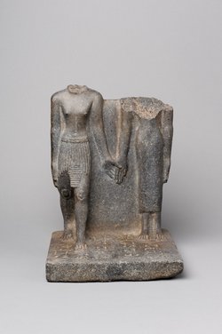Statuengruppe des Nefer-heb und der Dedet-nebu