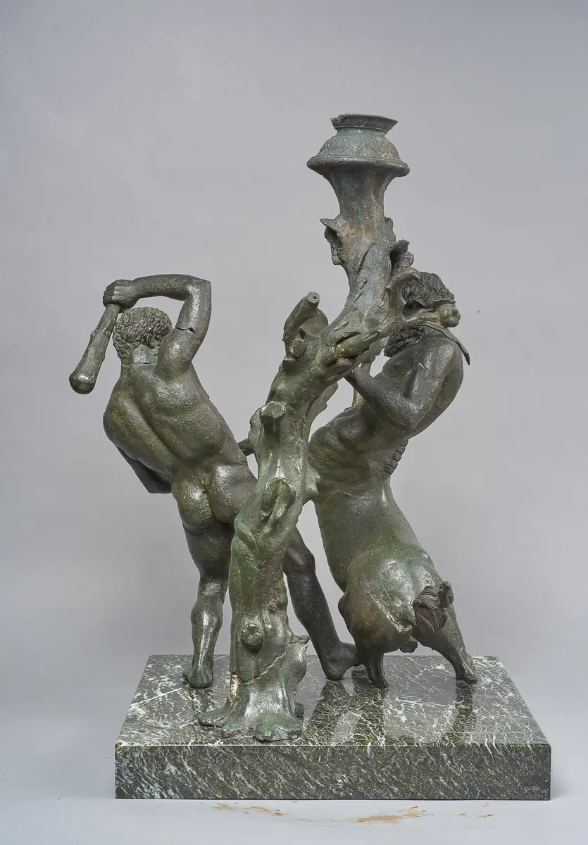 Herakles und Kentaur im Kampf