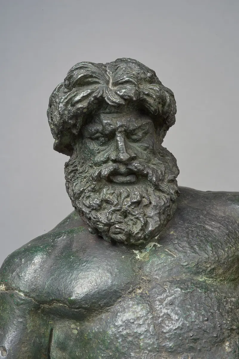 Herakles und Kentaur im Kampf