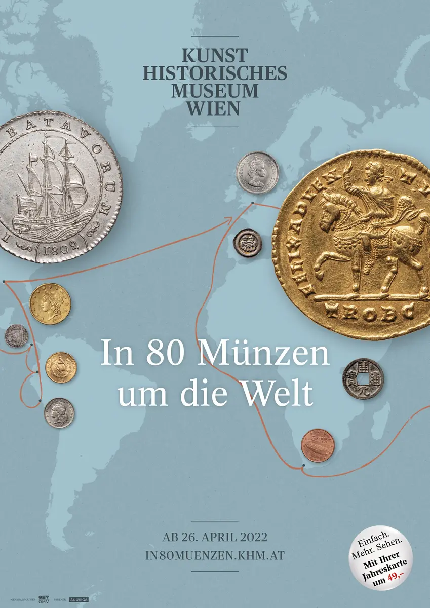 In 80 Münzen um die Welt